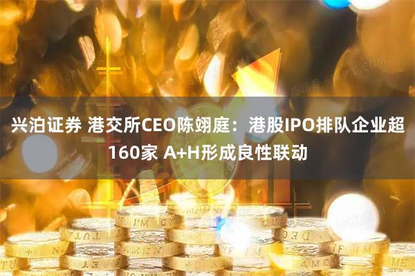 兴泊证券 港交所CEO陈翊庭：港股IPO排队企业超160家 A+H形成良性联动